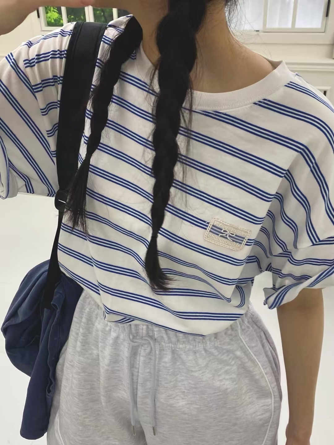 ONTHEMOOD東大門㊣代購女士新品人氣25春夏推薦休閑時尚T恤RIPPLET恤