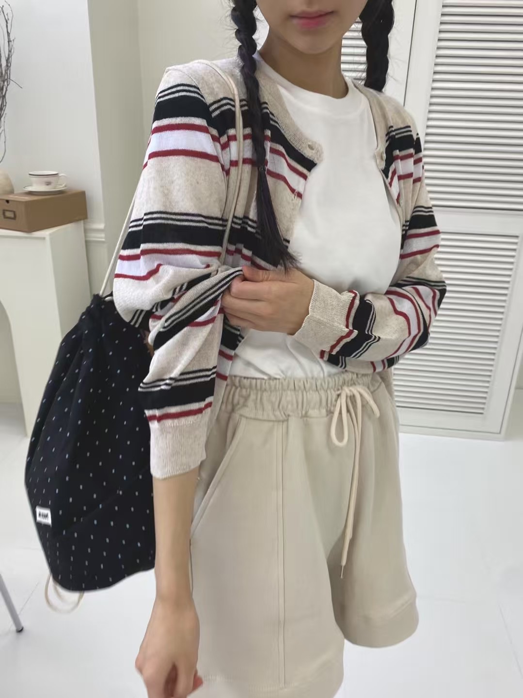 ONTHEMOOD韓國直郵㊣女裝新品人氣25春夏職業熱賣真品針織衫RIPPLE針織衫