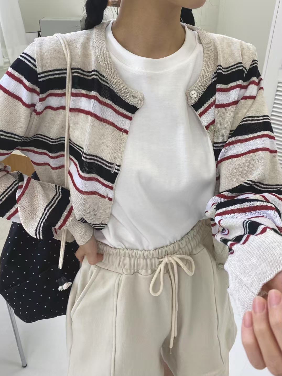 ONTHEMOOD韓國直郵㊣女裝新品人氣25春夏職業熱賣真品針織衫RIPPLE針織衫