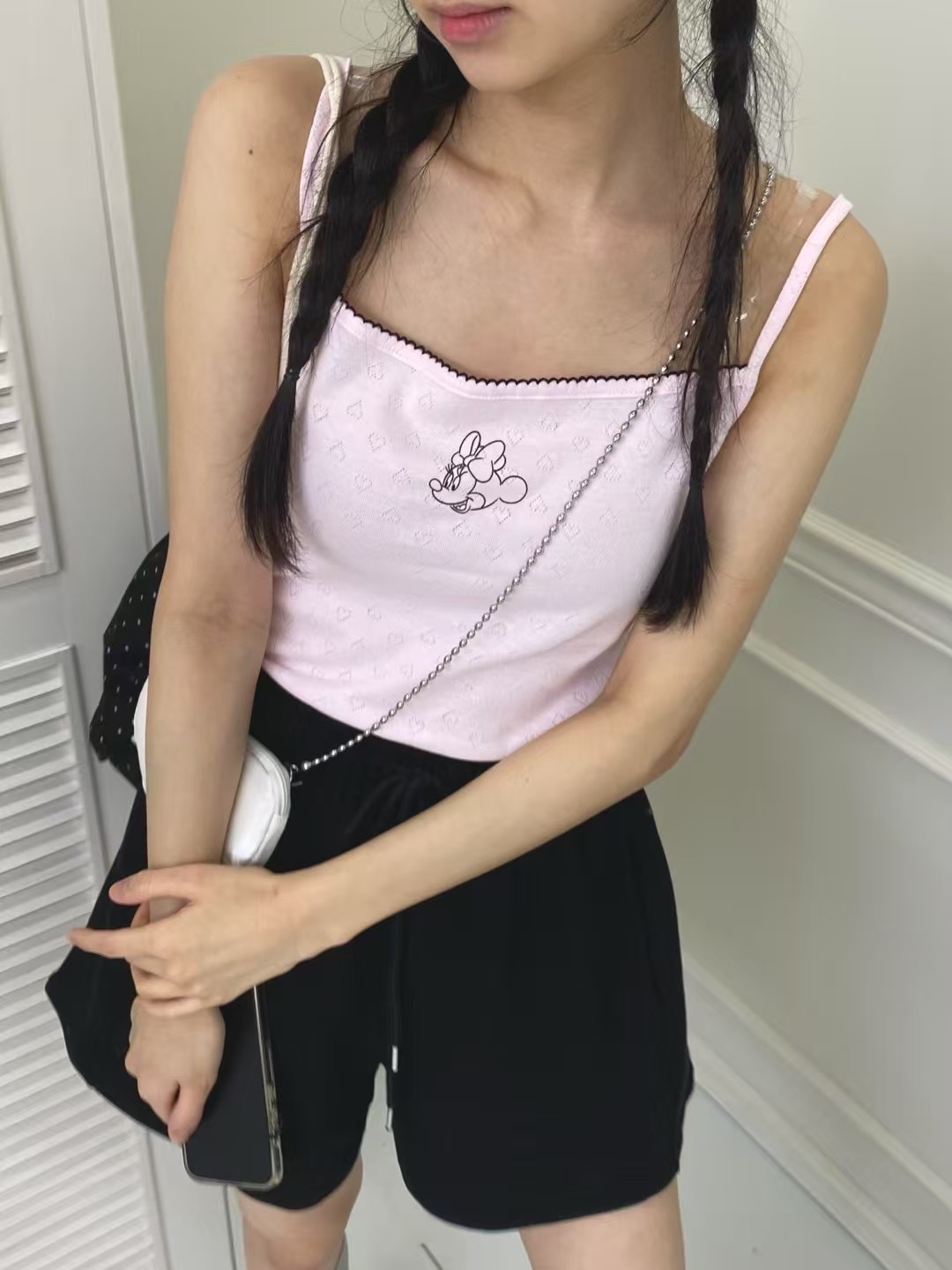 ONTHEMOOD東大門㊣實拍女裝新品熱賣職業25春夏休閑吊帶背心RIPPLE吊帶/背心