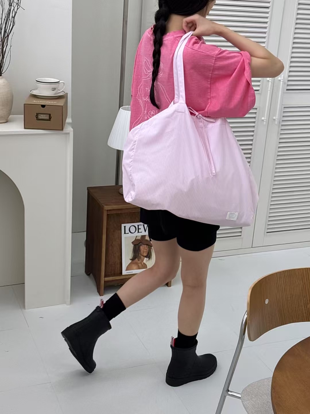 ONTHEMOOD東大門㊣代購女裝新品真品休閑職業人氣單肩斜跨包RIPPLE單肩/斜跨包圖色2