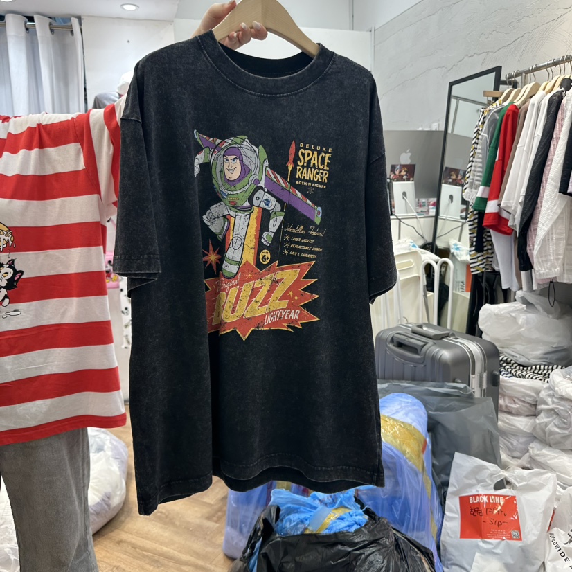 DE LINE東大門㊣實拍女裝新品時尚推薦人氣25春夏熱賣職業T恤DE LINET恤圖色2