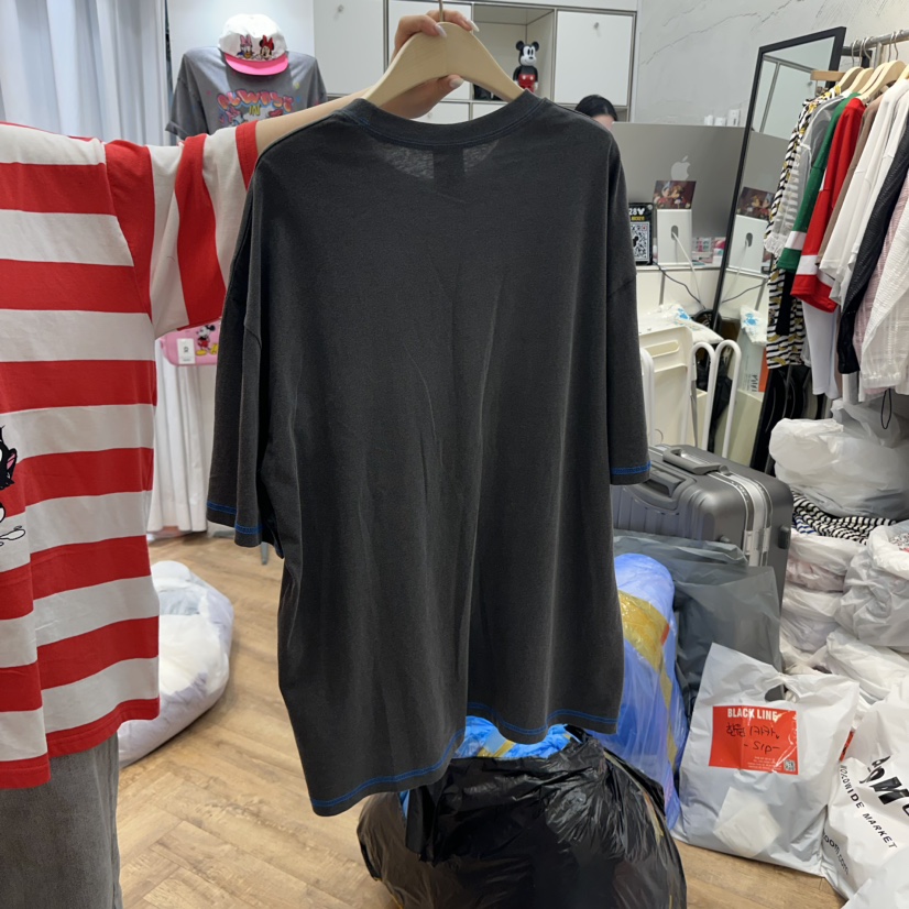 DE LINE東大門㊣代購女裝新品25春夏時尚真品人氣熱賣休閑T恤DE LINET恤