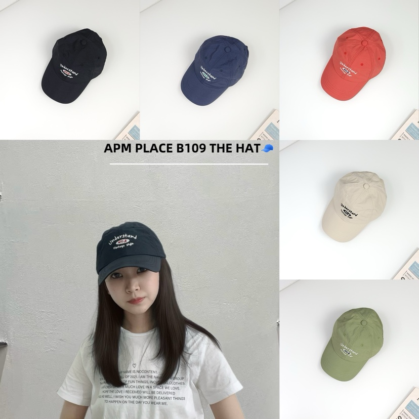 THE HAT-P韓國直郵㊣女裝新款時尚職業25春夏人氣帽子復古THE HAT帽子