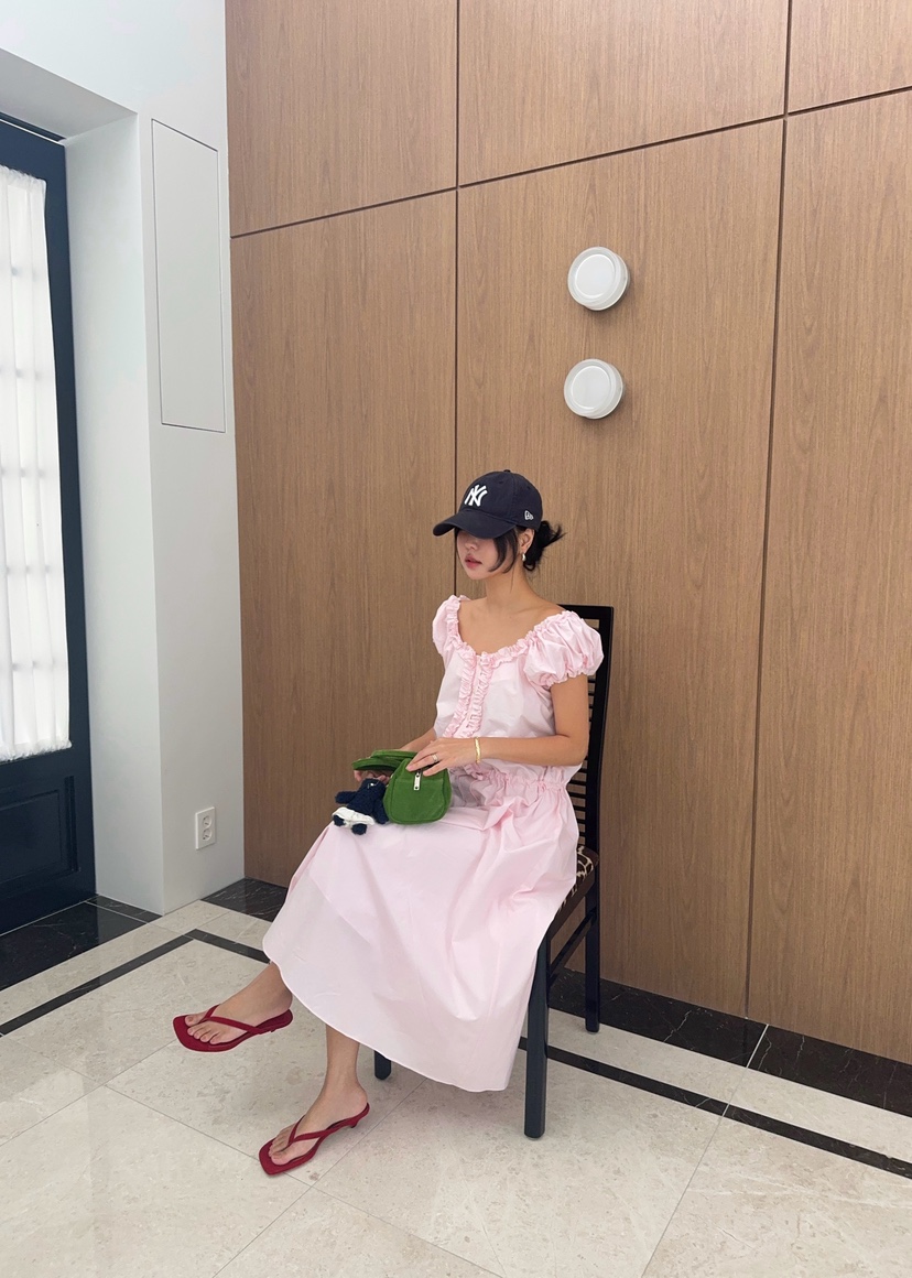 OUPPT東大門㊣實拍女士新款25春夏職業熱賣人氣休閑推薦連衣裙OUPPT連衣裙