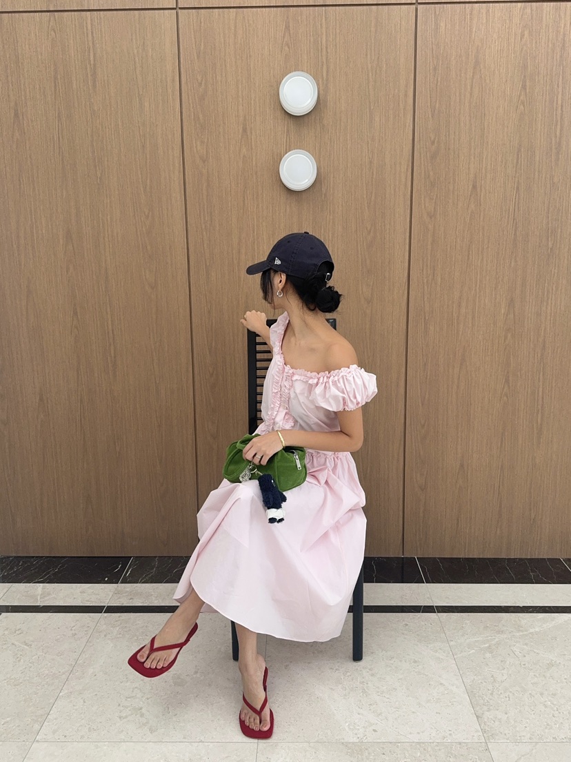 OUPPT東大門㊣實拍女士新款25春夏職業熱賣人氣休閑推薦連衣裙OUPPT連衣裙
