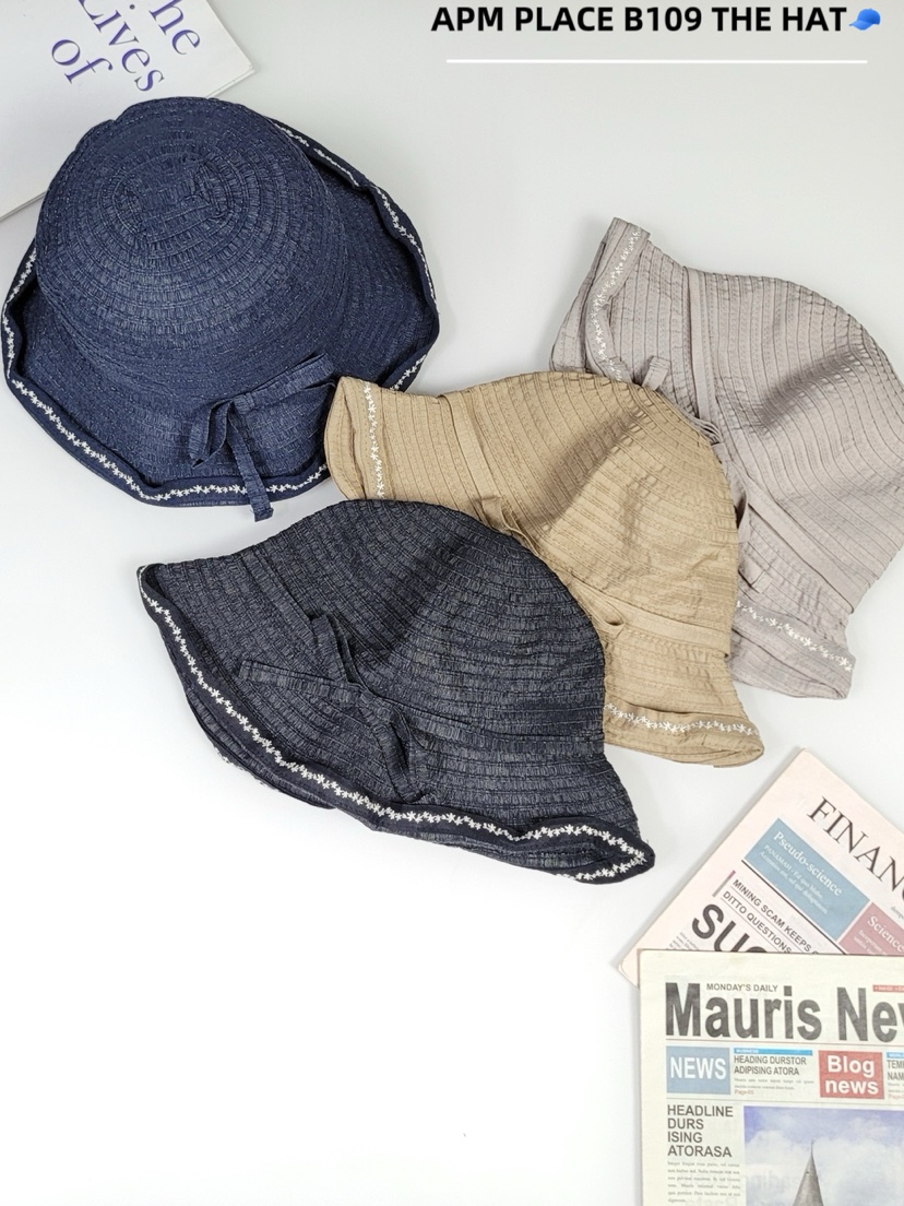 THE HAT-P韓國直郵㊣女裝新品熱賣職業推薦休閑帽子漁夫帽THE HAT帽子