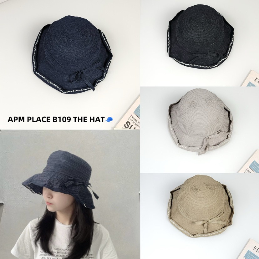 THE HAT-P韓國直郵㊣女裝新品熱賣職業推薦休閑帽子漁夫帽THE HAT帽子
