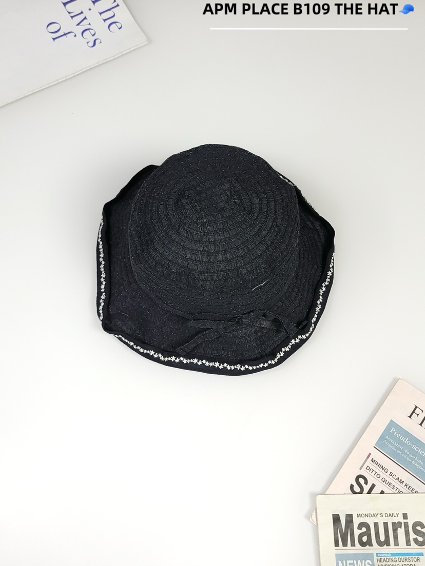 THE HAT-P韓國直郵㊣女裝新品熱賣職業推薦休閑帽子漁夫帽THE HAT帽子圖色2