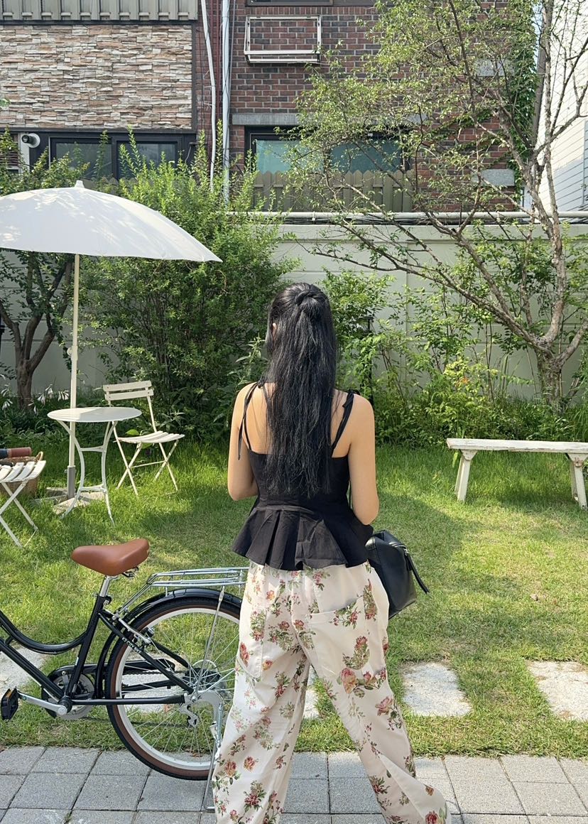 OUPPT韓國代購㊣女裝新品休閑時尚熱賣職業25春夏真品吊帶背心OUPPT吊帶/背心