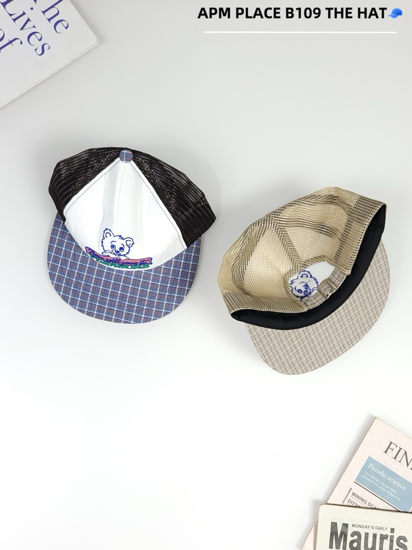 THE HAT-P東大門㊣直郵女裝新品職業休閑熱賣人氣帽子格紋THE HAT帽子