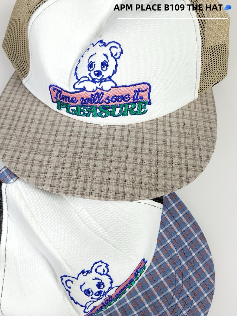 THE HAT-P東大門㊣直郵女裝新品職業休閑熱賣人氣帽子格紋THE HAT帽子