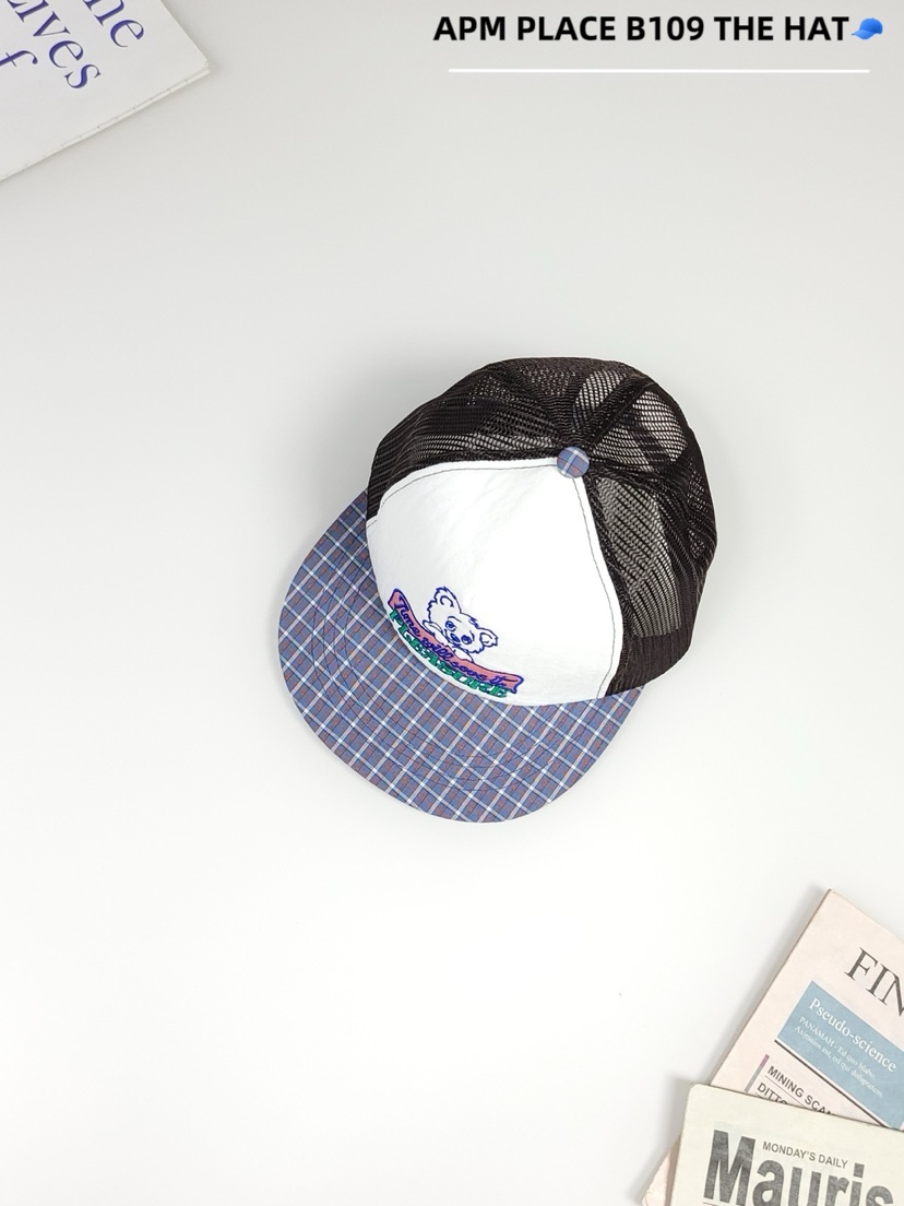 THE HAT-P東大門㊣直郵女裝新品職業休閑熱賣人氣帽子格紋THE HAT帽子圖色2