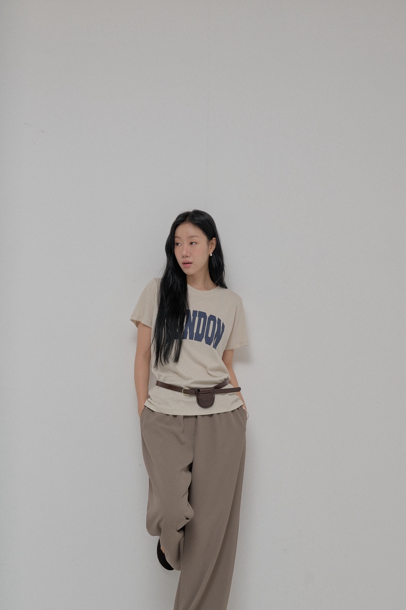 ATHEA韓國直郵㊣女裝新品人氣時尚熱賣25春夏職業T恤含腰包ATHEAT恤