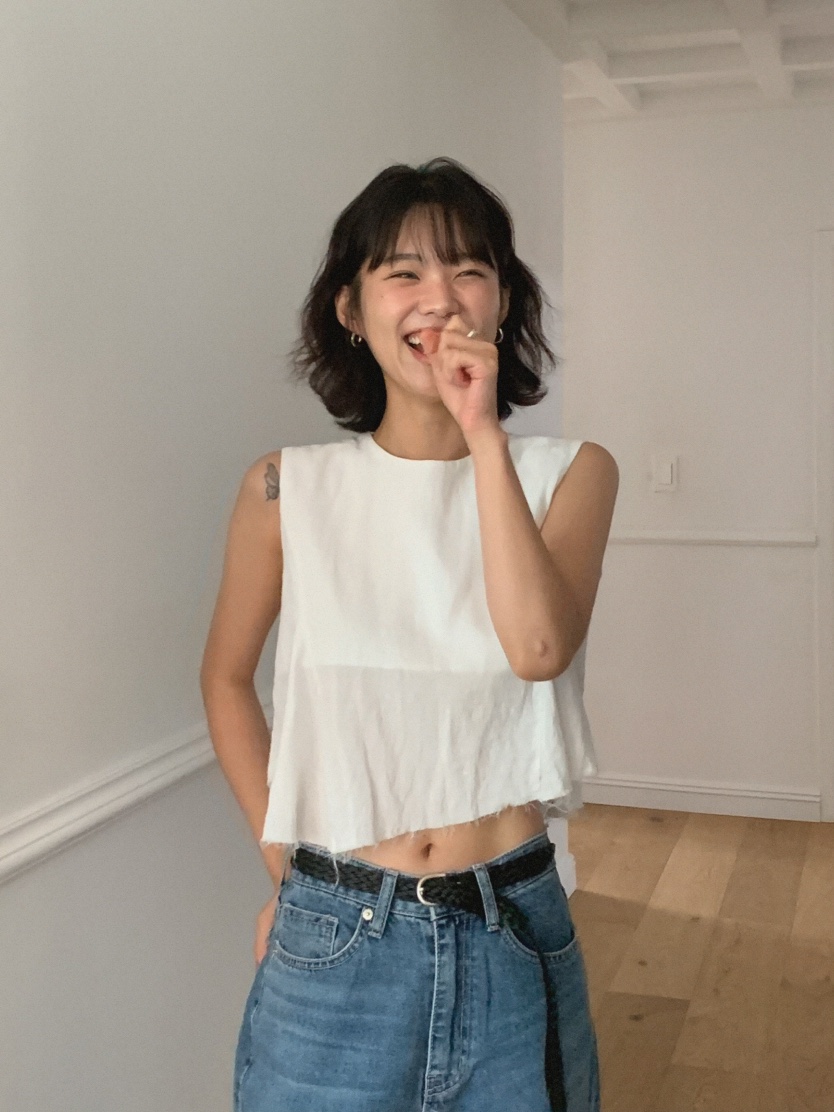 SLAT東大門㊣實拍女士新款職業人氣熱賣推薦真品吊帶背心亞麻SLAT吊帶/背心