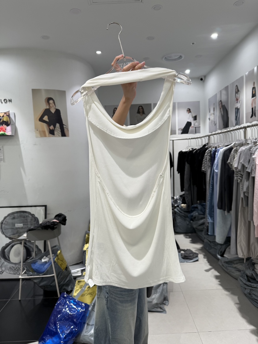 WATERMELON韓國直郵㊣女裝新品休閑真品25春夏職業吊帶背心WATERMELON吊帶/背心