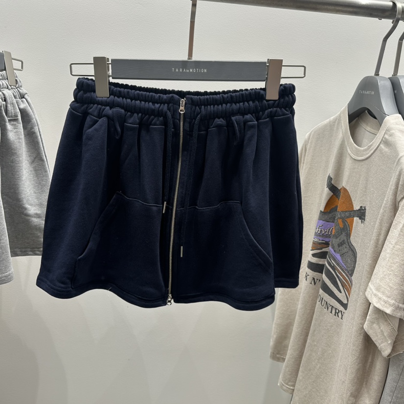 TARABY MOTION東大門㊣實拍女士新款25春夏休閑職業短裙拉鏈TARABY MOTION短裙圖色2