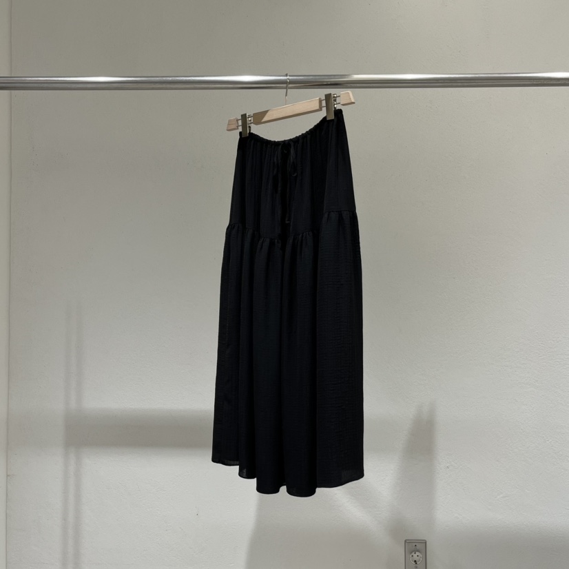 STATEMENT韓國代購㊣女士新品25春夏休閑推薦職業熱賣人氣長裙STATEMENT長裙圖色2
