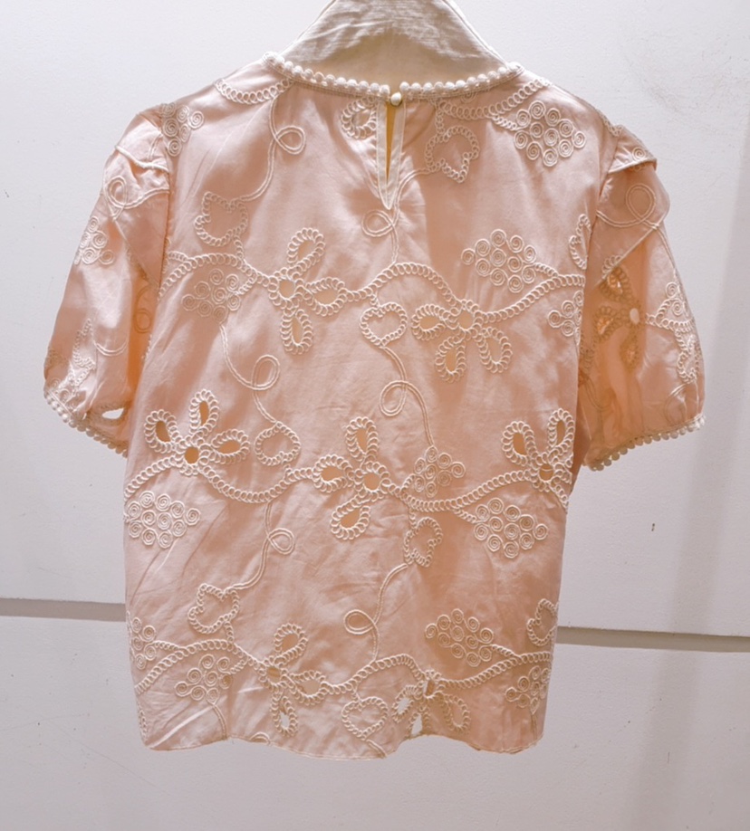 AWESOME-P東大門㊣實拍女士新品職業25春夏推薦襯衫蕾絲衫AWESOME-P襯衫/蕾絲衫