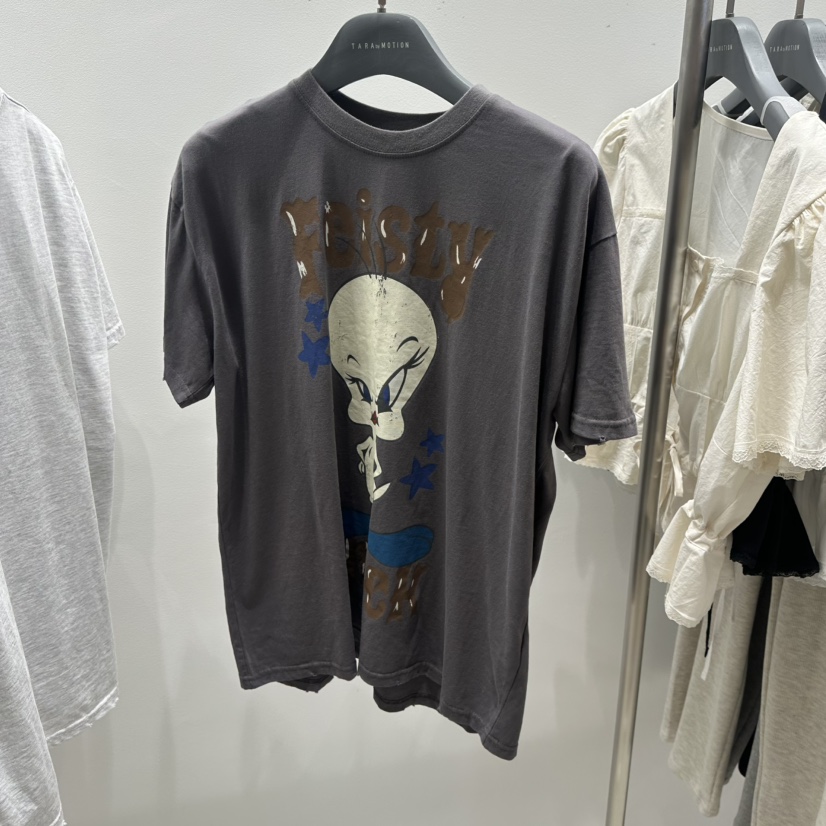 TARABY MOTION韓國直郵㊣女士新品25春夏休閑真品人氣時尚T恤TARABY MOTIONT恤圖色3