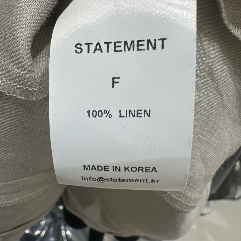 STATEMENT韓國直郵㊣女裝新款熱賣25春夏真品推薦休閑吊帶背心STATEMENT吊帶/背心