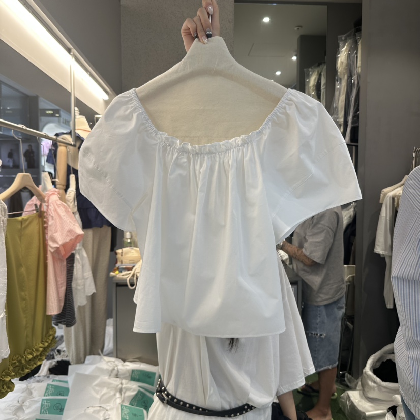 AMOEBA韓國直郵㊣女裝新款推薦25春夏人氣熱賣職業襯衫蕾絲衫AMOEBA襯衫/蕾絲衫