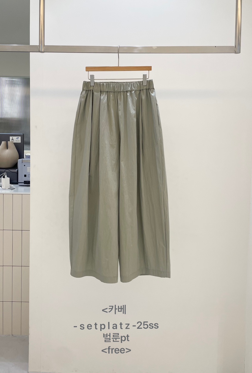 SETPLATZ東大門㊣直郵女士新品25春夏推薦時尚職業真品休閑褲PLATZCLASSIC休閑褲圖色1