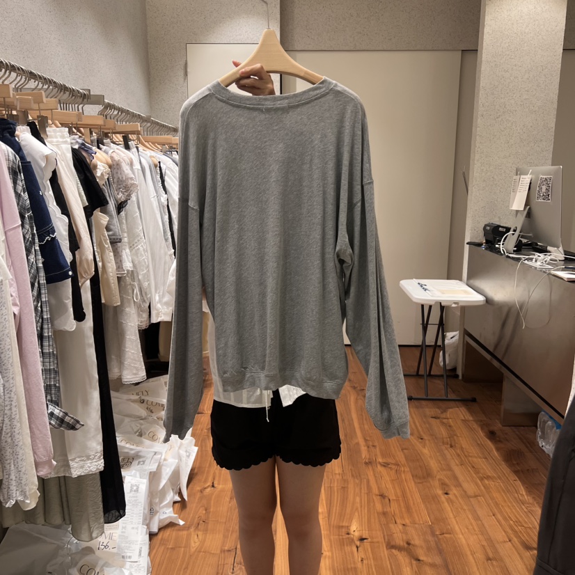 COMELY韓國直郵㊣女裝新品休閑時尚人氣真品熱賣推薦長袖T恤COMELY長袖T恤