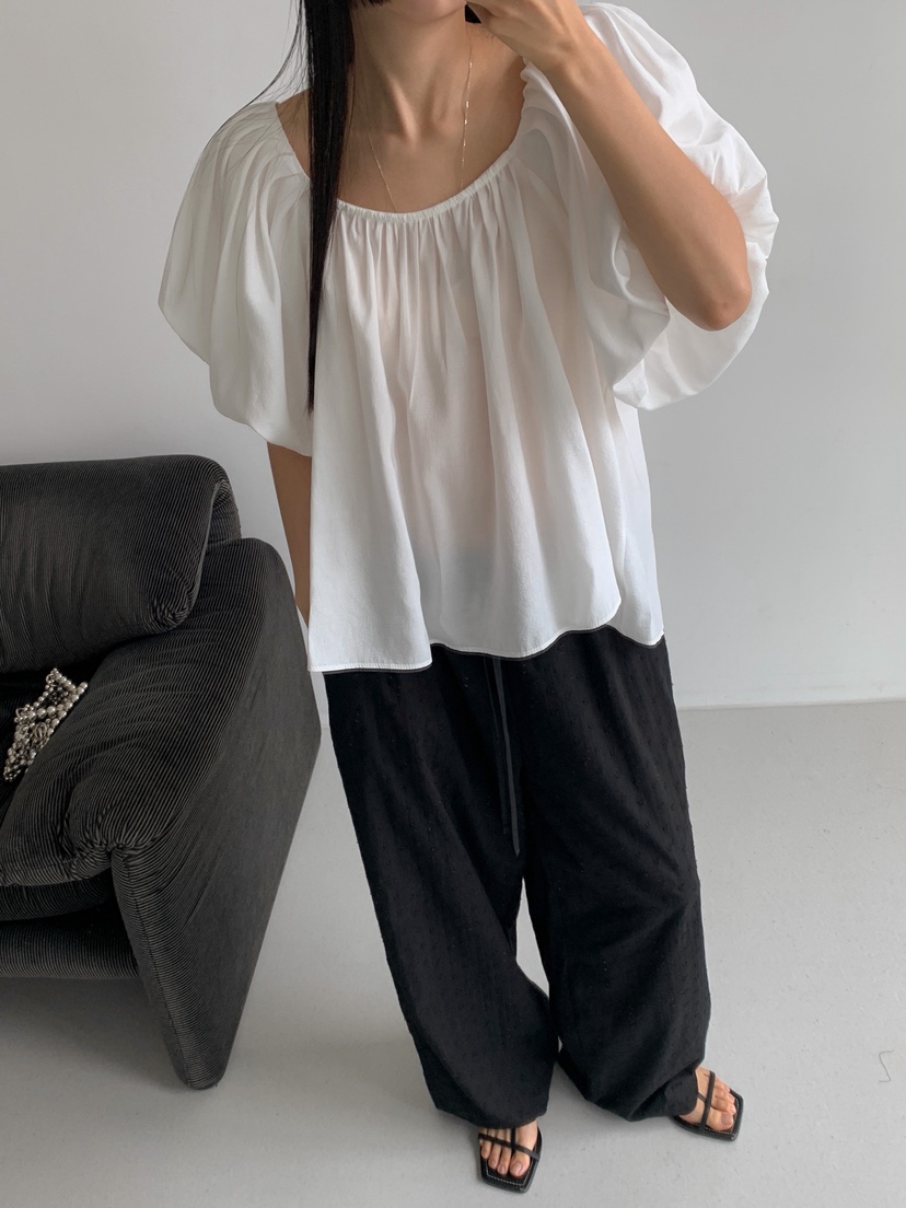 GOYOU東大門㊣直郵女士新款人氣休閑25春夏職業休閑褲刺繡蕾絲de goyou休閑褲