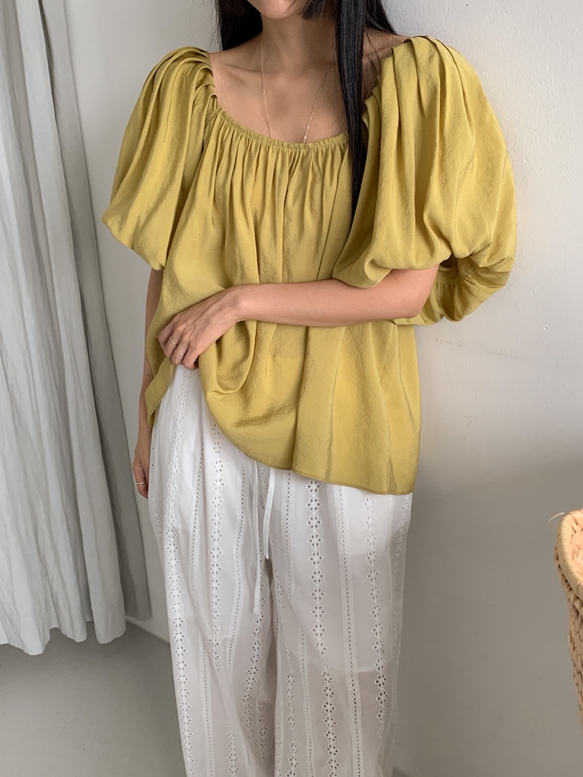GOYOU東大門㊣直郵女裝新品時尚職業25春夏人氣推薦襯衫蕾絲衫de goyou襯衫/蕾絲衫