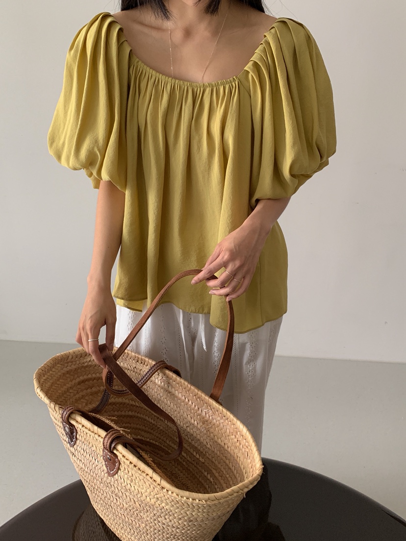 GOYOU東大門㊣直郵女裝新品時尚職業25春夏人氣推薦襯衫蕾絲衫de goyou襯衫/蕾絲衫