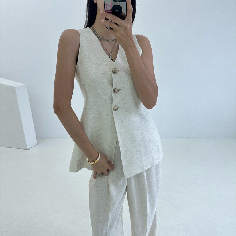 SOUIT東大門㊣直郵女士新款時尚25春夏職業推薦真品人氣休閑褲SOUIT by mabel-L休閑褲