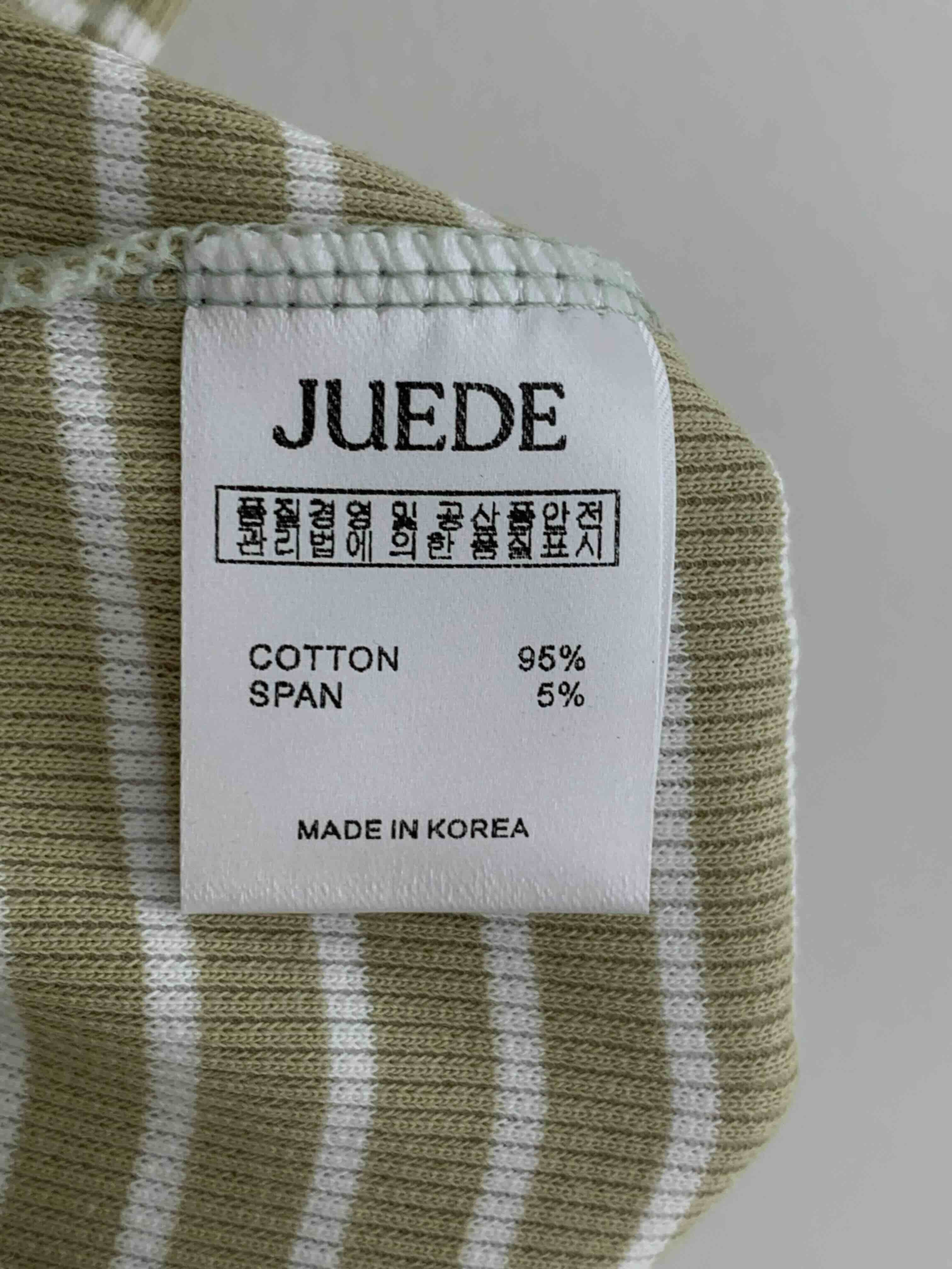 JUEDE(此品牌容易投訴)韓國直郵㊣女裝新款熱賣人氣25春夏T恤JUEDET恤