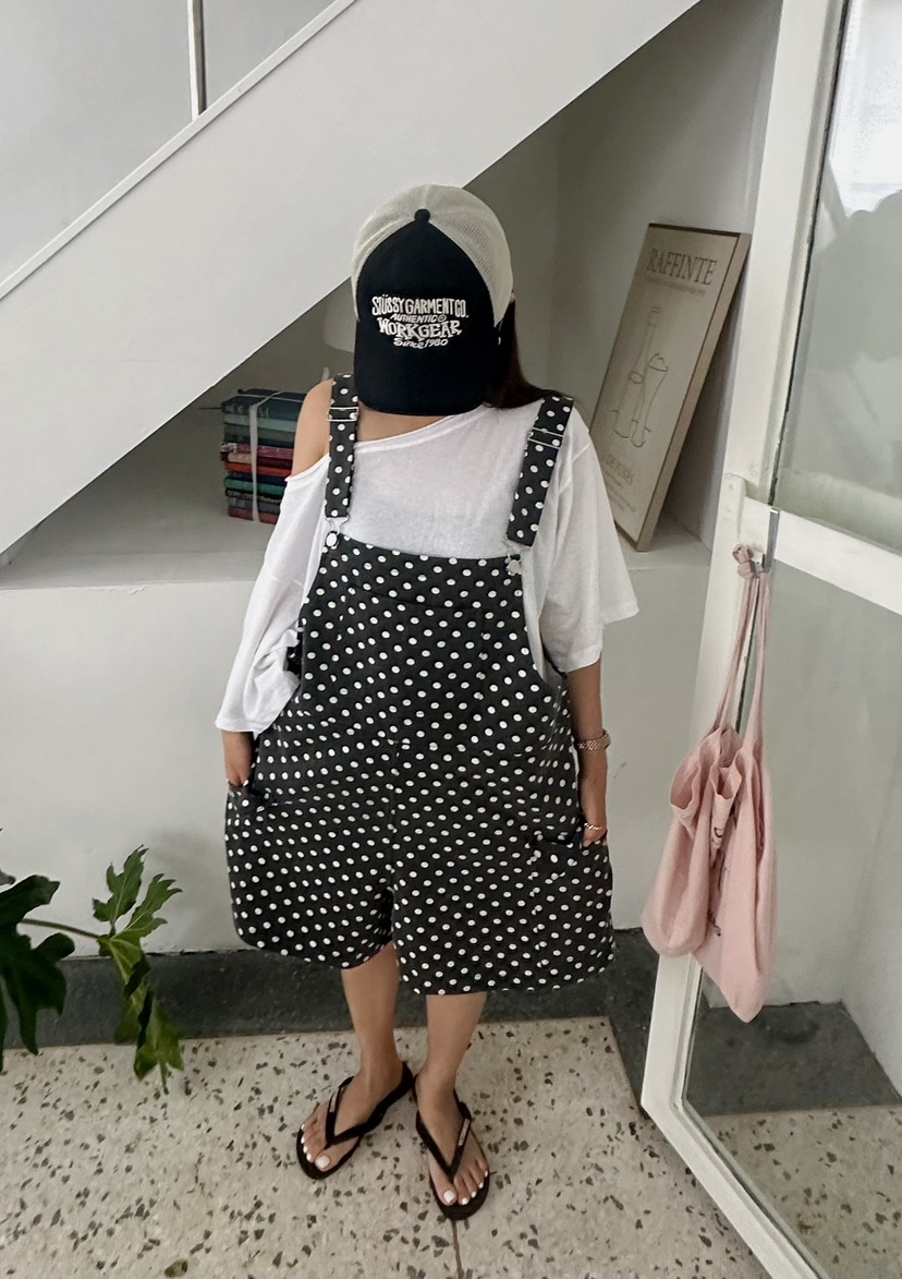 BYRING東大門㊣代購女裝新品25春夏推薦熱賣休閑人氣背帶褲BYRING背帶褲