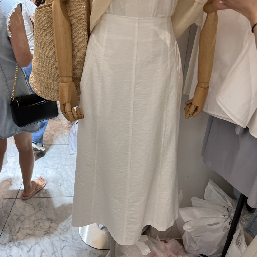 VENIR-a東大門㊣直郵女士新品熱賣25春夏真品職業時尚長裙VENIR-a長裙