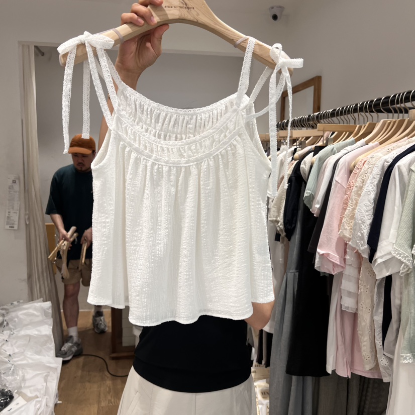 VENIR-a東大門㊣實拍女裝新品熱賣推薦真品吊帶背心不含內搭VENIR-a吊帶/背心圖色1