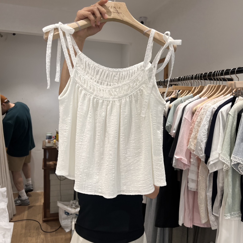 VENIR-a東大門㊣實拍女裝新品熱賣推薦真品吊帶背心不含內搭VENIR-a吊帶/背心圖色4