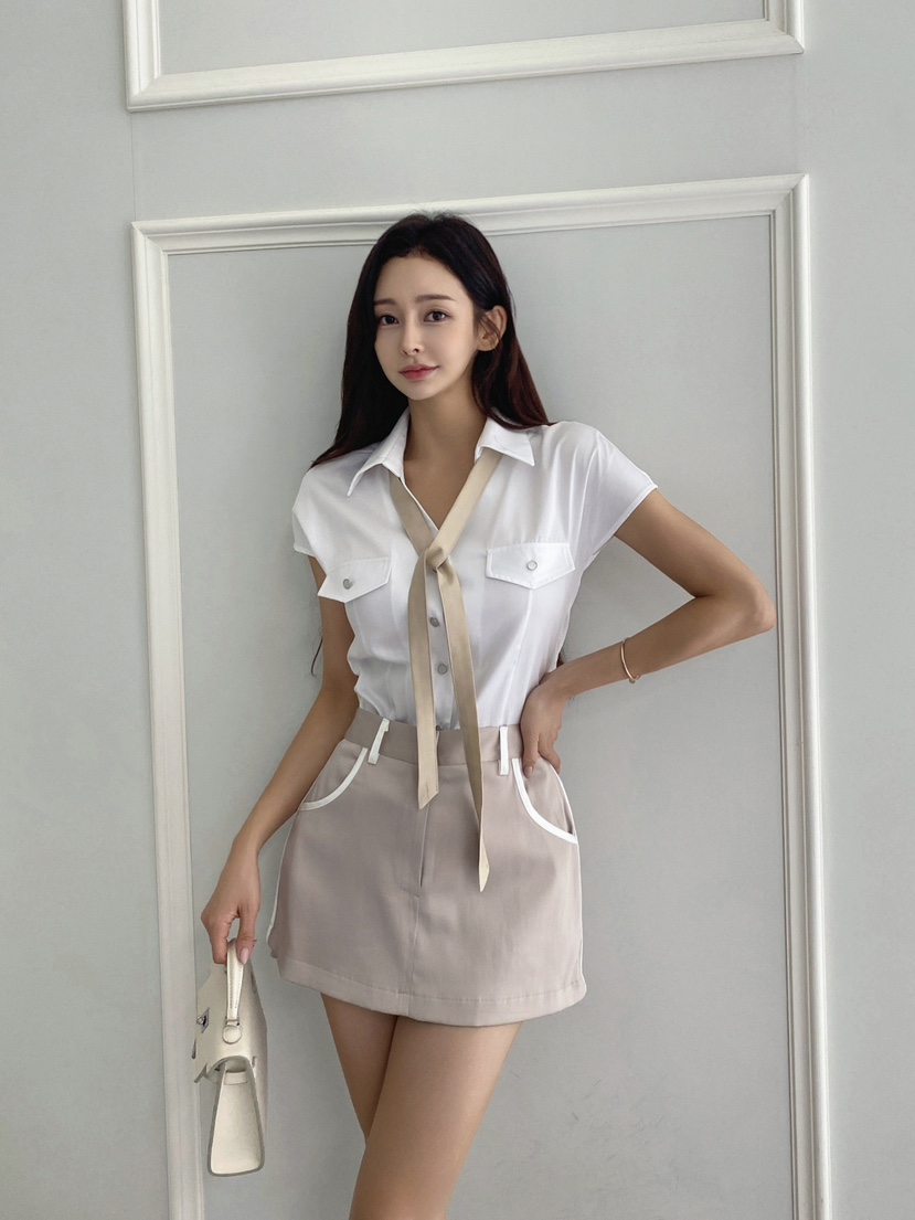 CLOTH韓國直郵㊣女裝新款25春夏推薦人氣真品熱賣職業時尚裙褲CLOTH裙褲