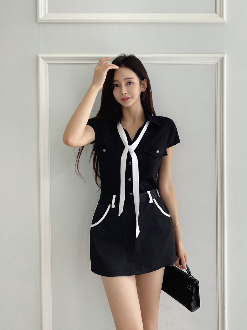 CLOTH韓國直郵㊣女裝新款25春夏推薦人氣真品熱賣職業時尚裙褲CLOTH裙褲