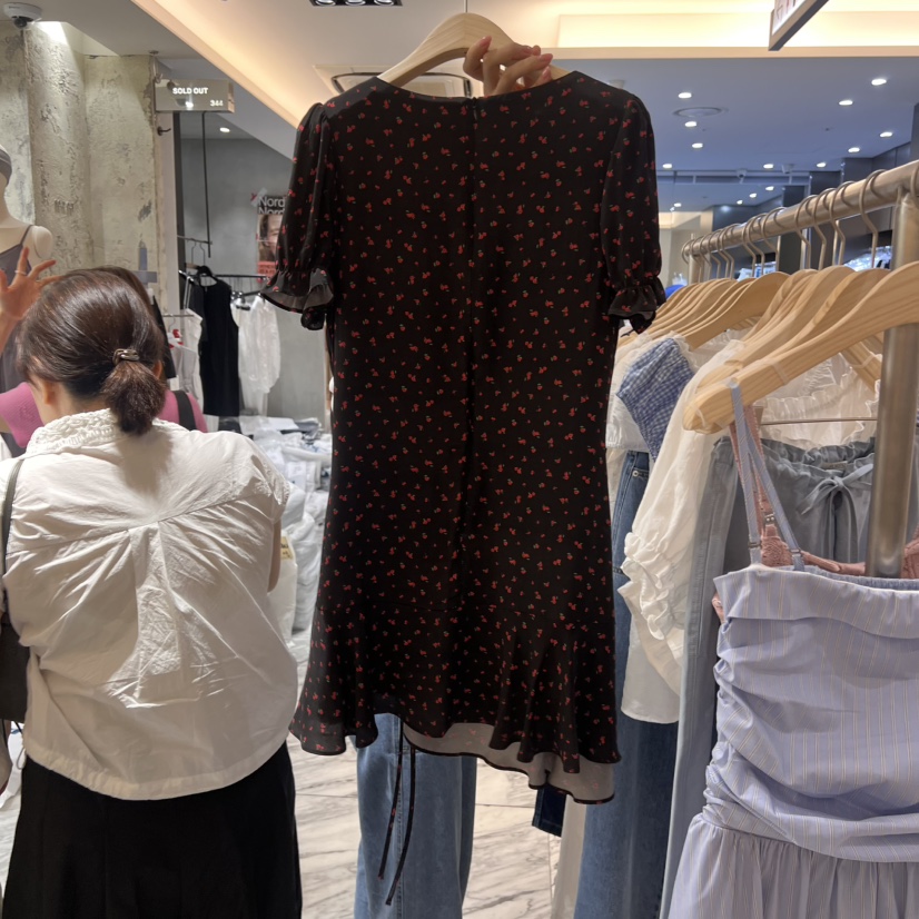 FOREST韓國直郵㊣女裝新品25春夏時尚人氣休閑職業推薦連衣裙FOREST連衣裙
