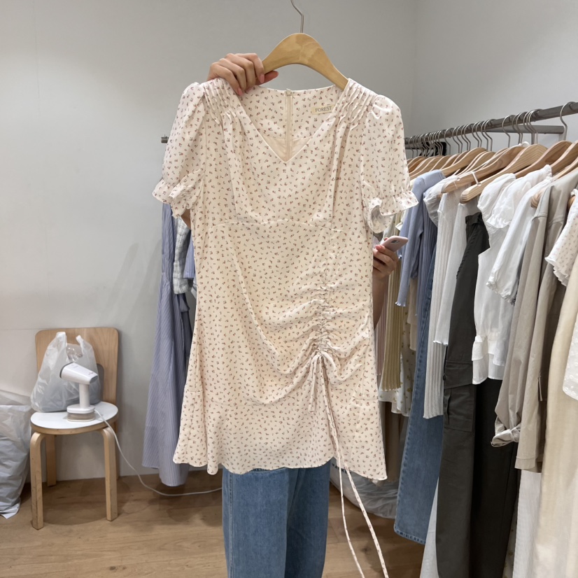 FOREST韓國直郵㊣女裝新品25春夏時尚人氣休閑職業推薦連衣裙FOREST連衣裙圖色2