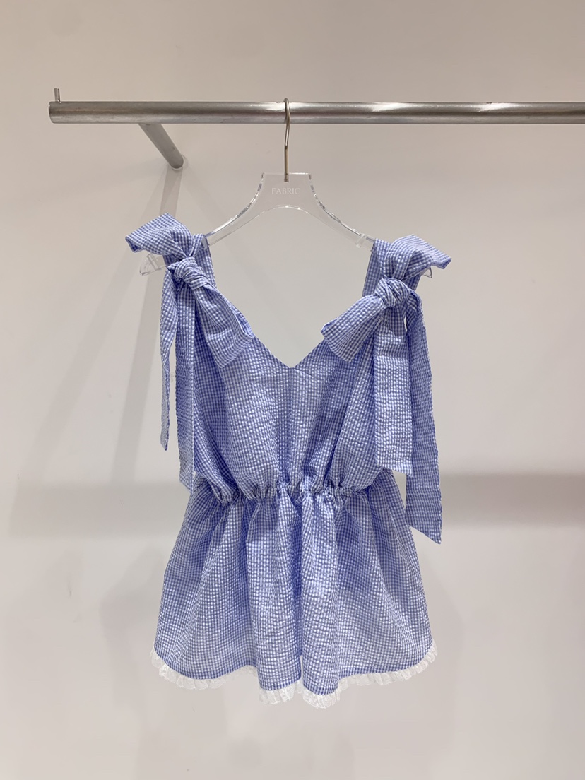 FABRIC東大門㊣實拍女裝新品時尚職業人氣熱賣推薦吊帶背心FABRIC吊帶/背心圖色2
