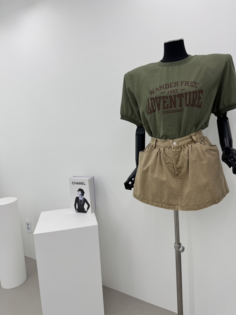 RED-A韓國直郵㊣女裝新款人氣休閑熱賣真品職業時尚推薦T恤RED-AT恤