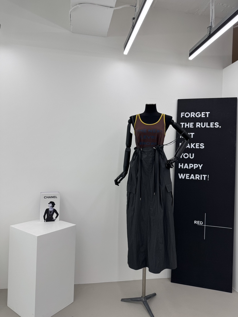 RED-A東大門㊣代購女裝新品人氣休閑25春夏時尚連衣裙口袋RED-A連衣裙