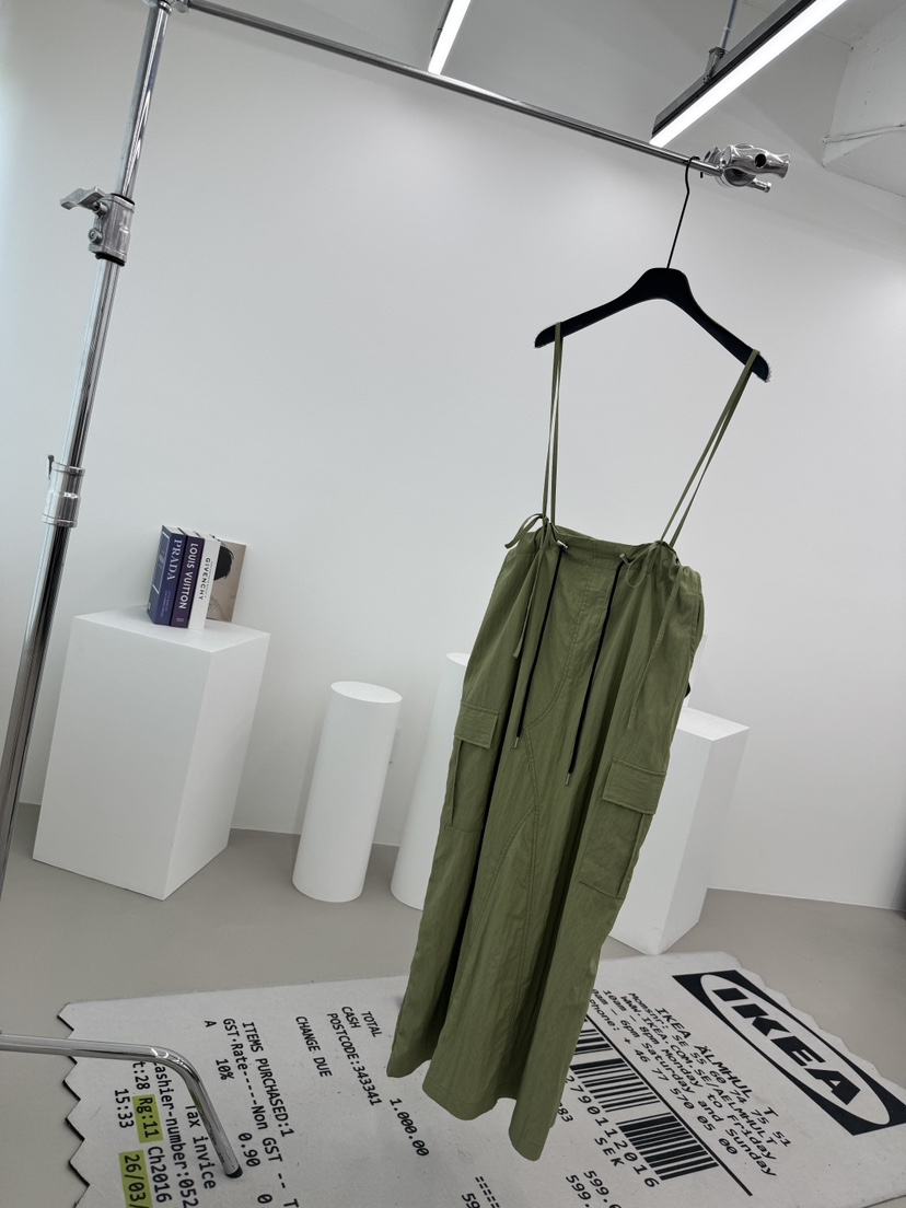 RED-A東大門㊣代購女裝新品人氣休閑25春夏時尚連衣裙口袋RED-A連衣裙