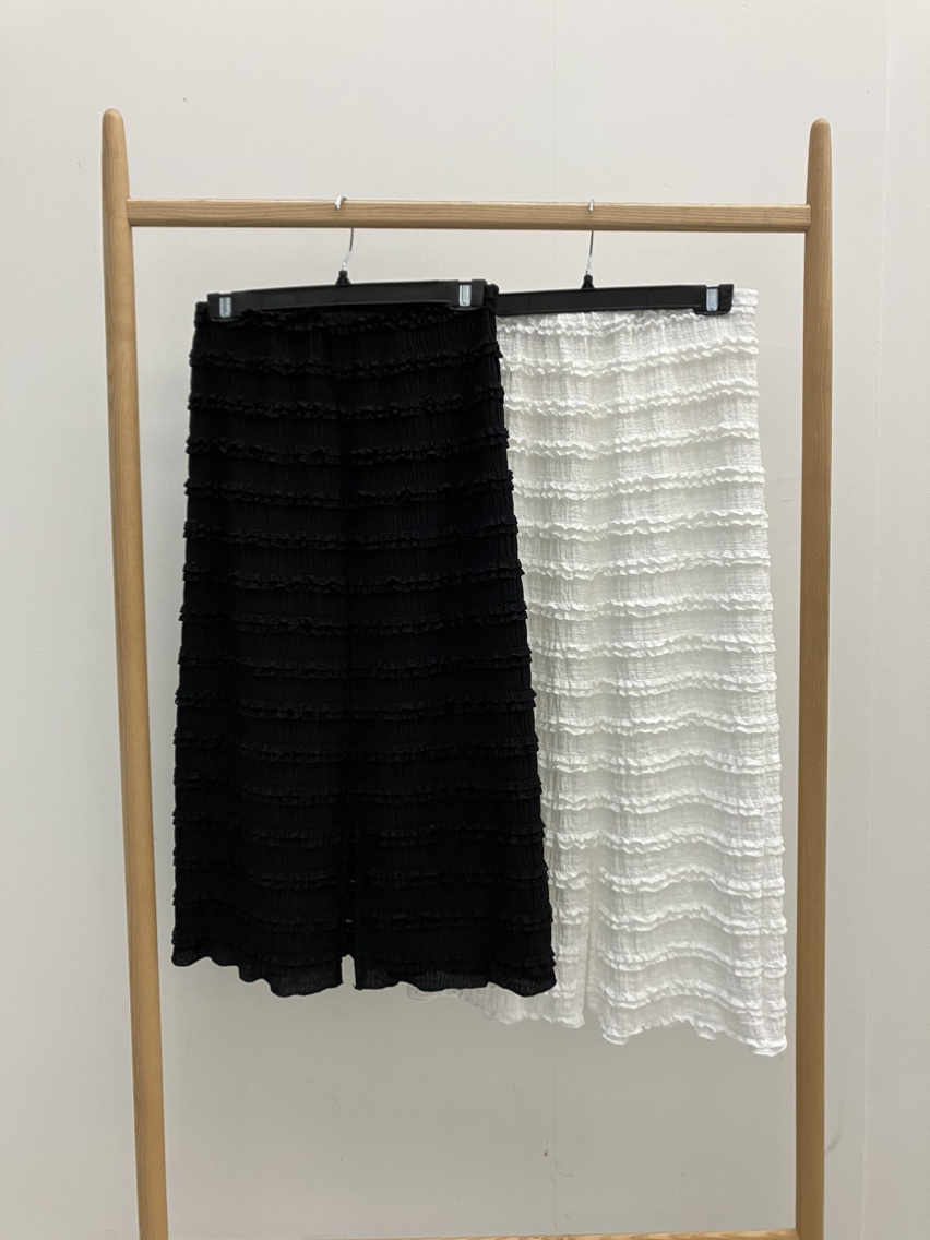 B_GARDER韓國直郵㊣女裝新款推薦時尚25春夏職業真品休閑長裙B.GARDER長裙