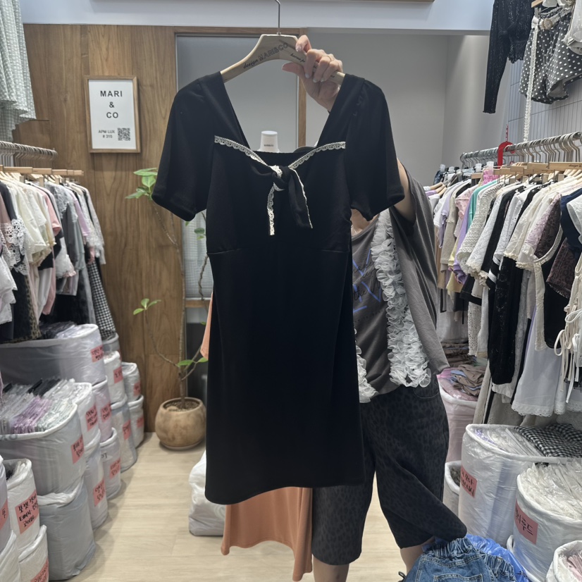 MARI CO韓國代購㊣女士新款25春夏時尚職業推薦熱賣連衣裙MARI CO連衣裙圖色3