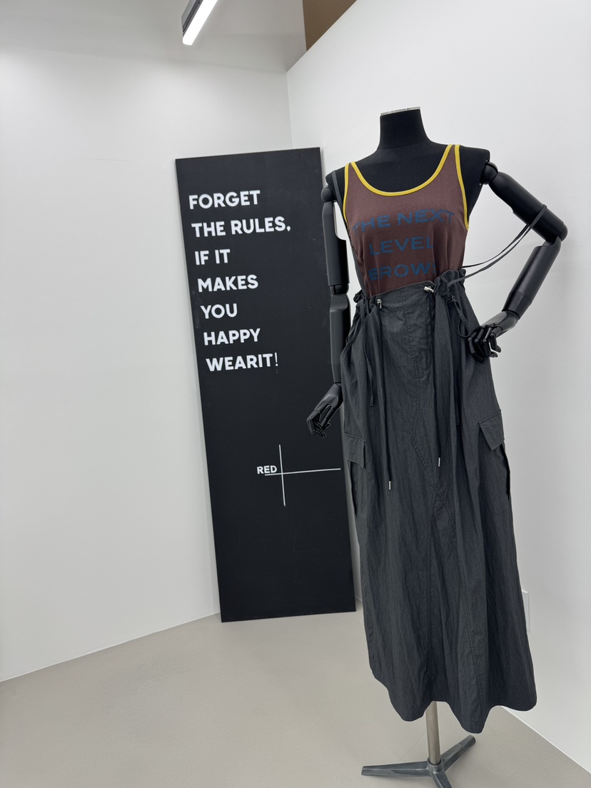 RED-A東大門㊣直郵女裝新品25春夏休閑真品人氣職業吊帶背心RED-A吊帶/背心