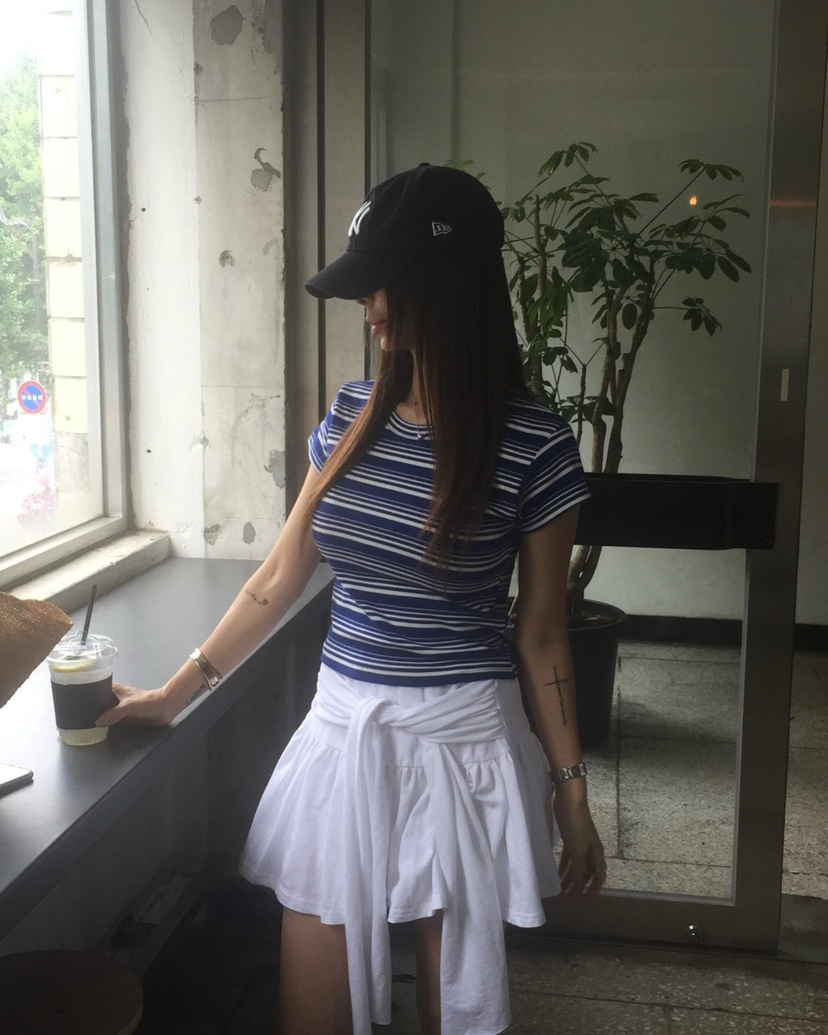 REVE CITE-L韓國直郵㊣女士新品時尚25春夏休閑職業真品T恤REVE CITET恤