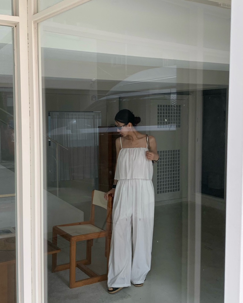 REVE CITE-L韓國直郵㊣女士新品真品職業人氣休閑褲含腰繩REVE CITE休閑褲